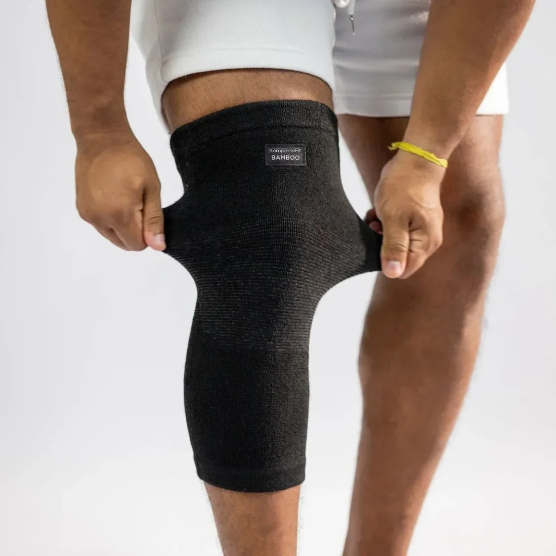 Premium-Kniebandage aus Bambus (einzeln)