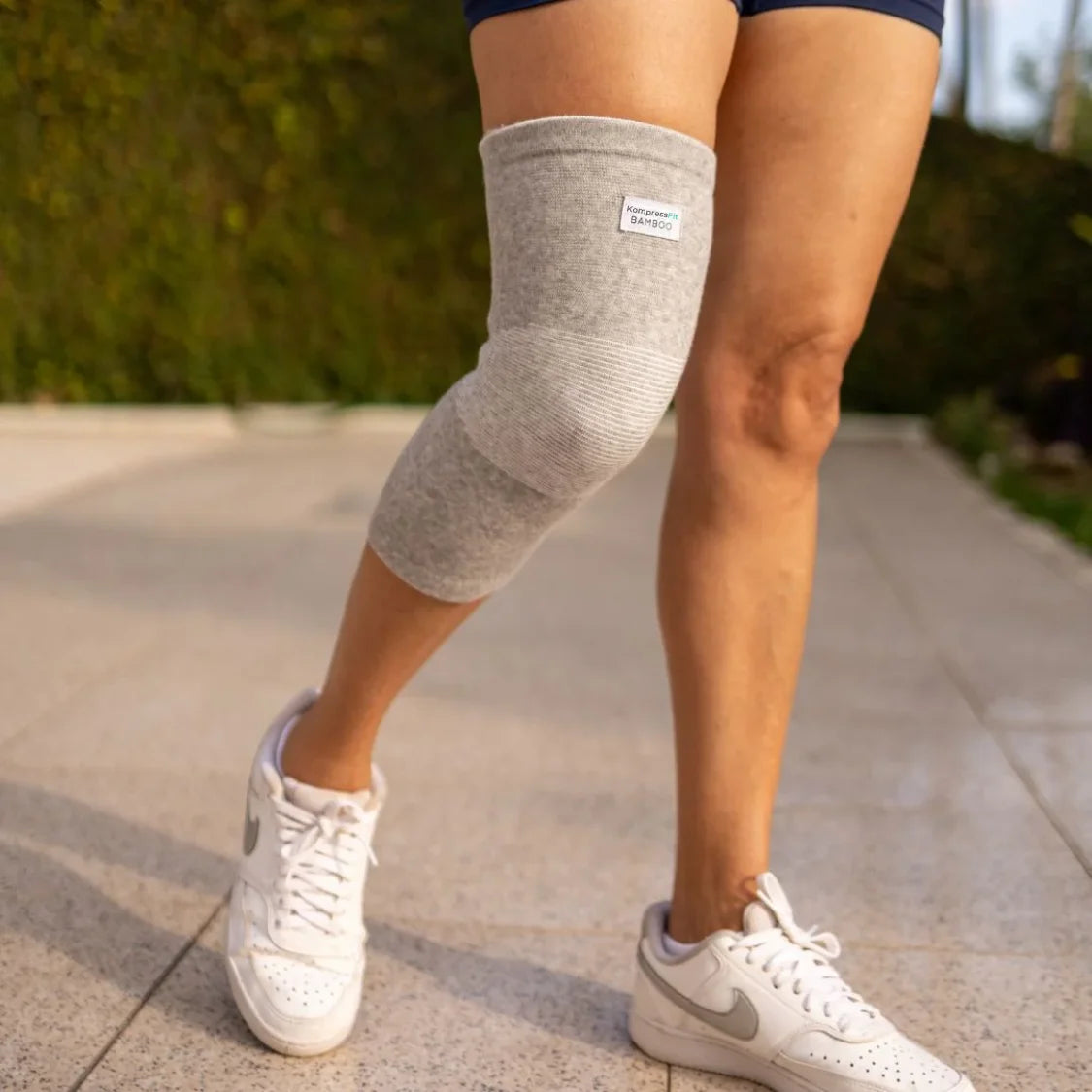 Premium-Kniebandage aus Bambus (einzeln)