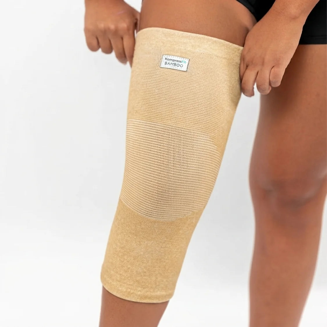 Premium-Kniebandage aus Bambus (einzeln)